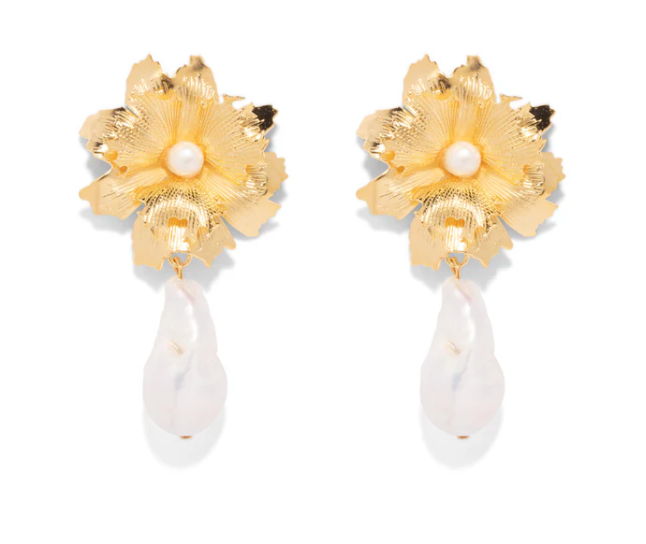 Lace Floral Earrings