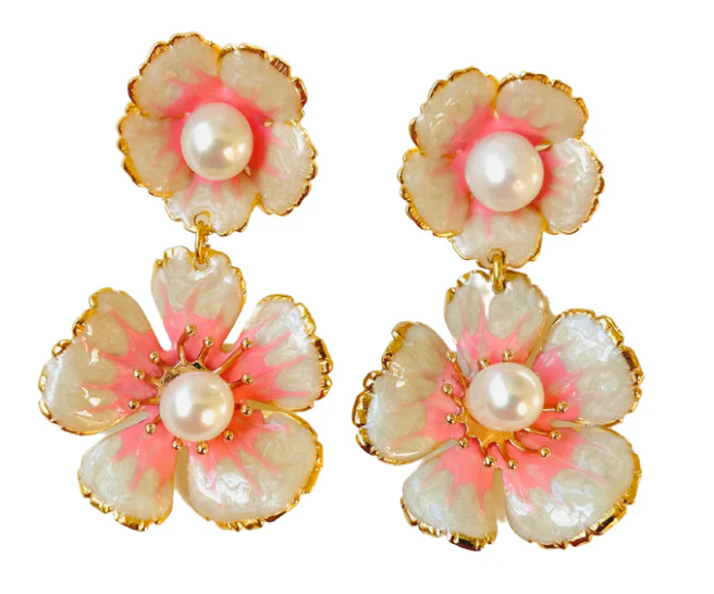 The Pink Reef Color Drop in Pearl and Pink