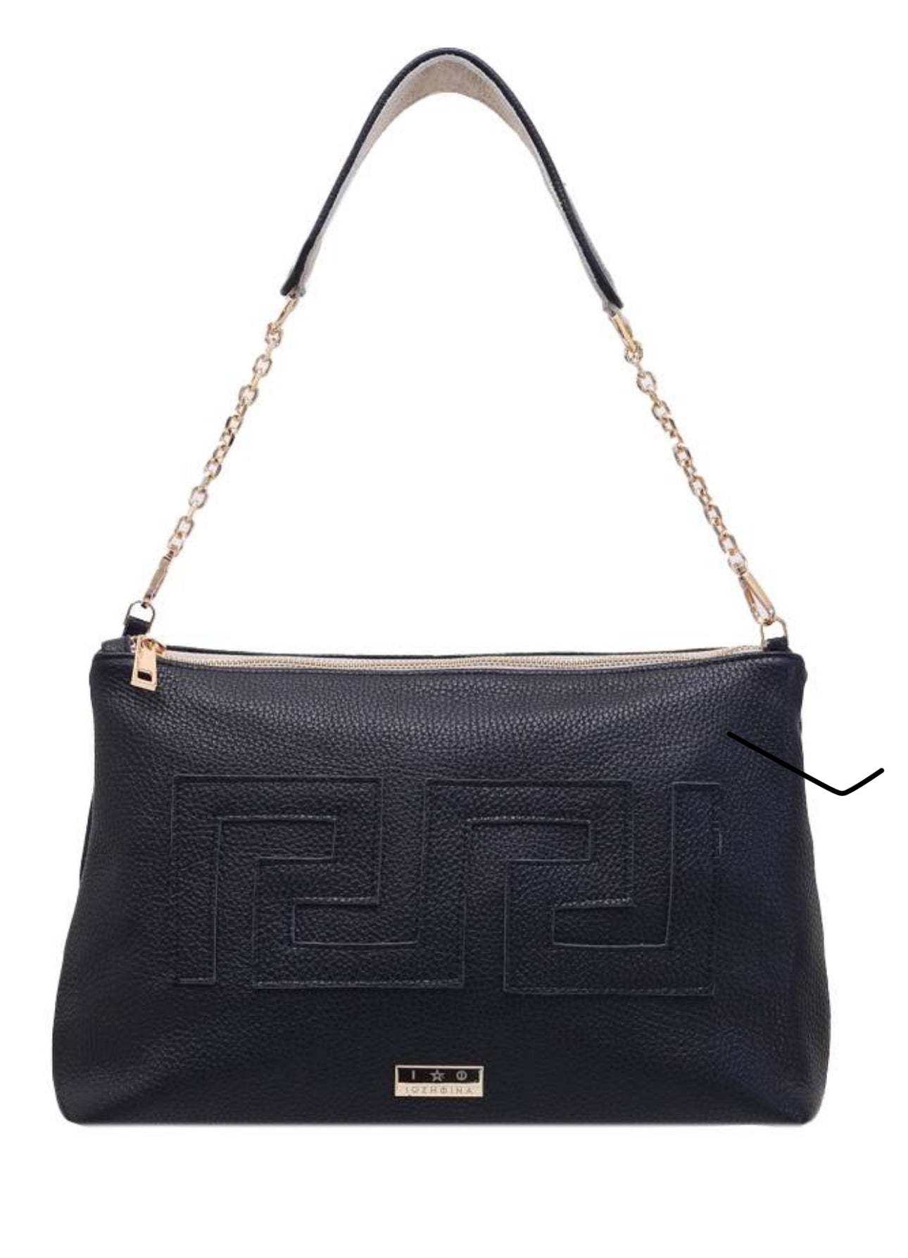 The Atlas Zipper Shoulder Bag