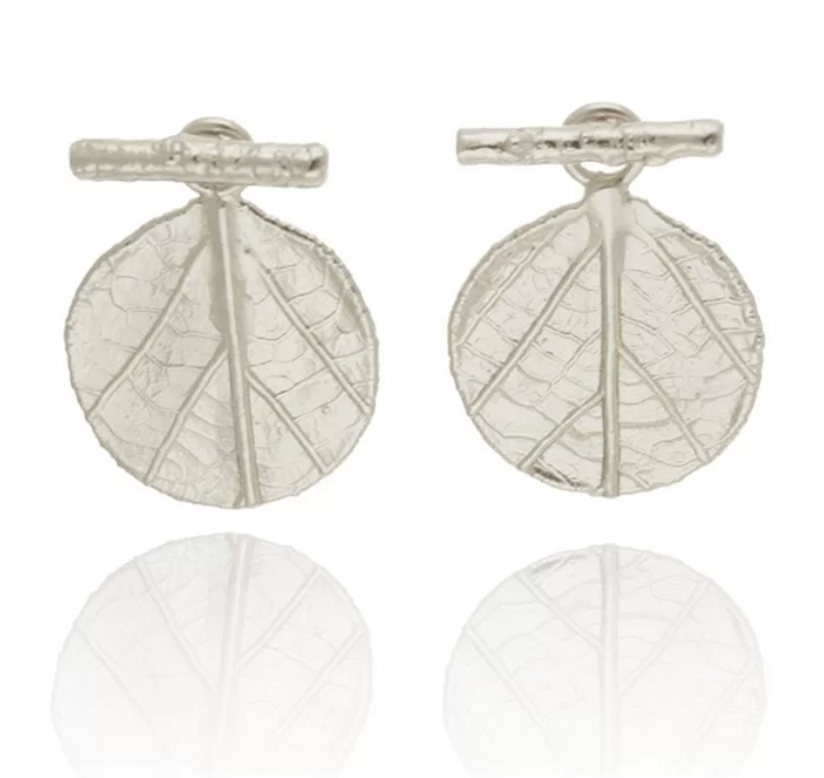 Amaryllis Silver Earrings