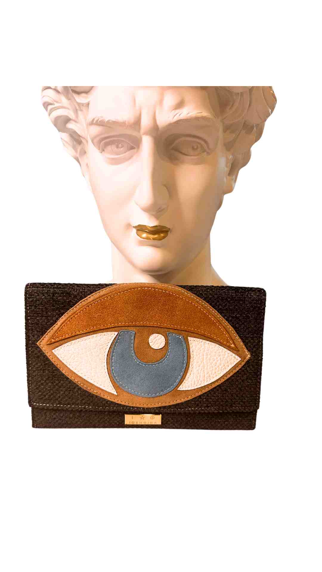 Leather Eye Clutches